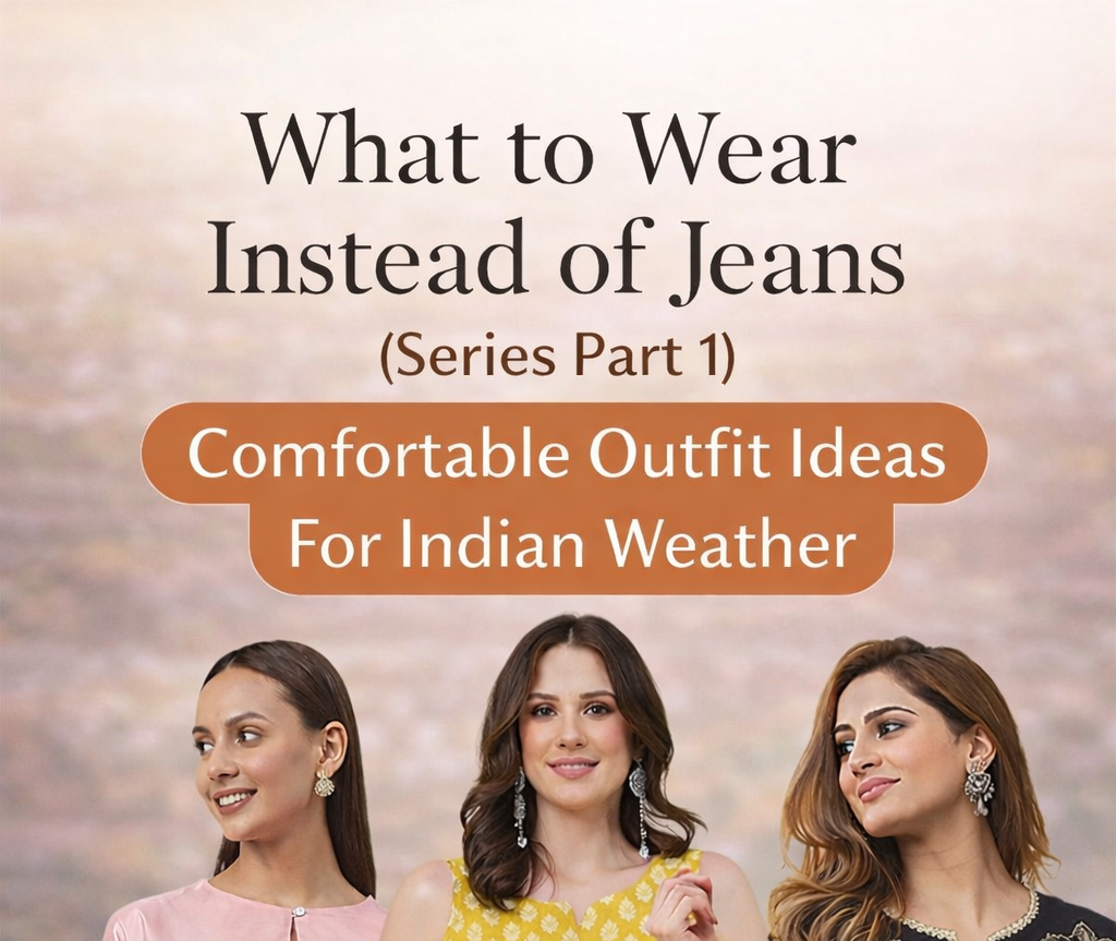 What to Wear Instead of Jeans (Series Part 1): Comfortable Outfit Ideas For Indian Weather