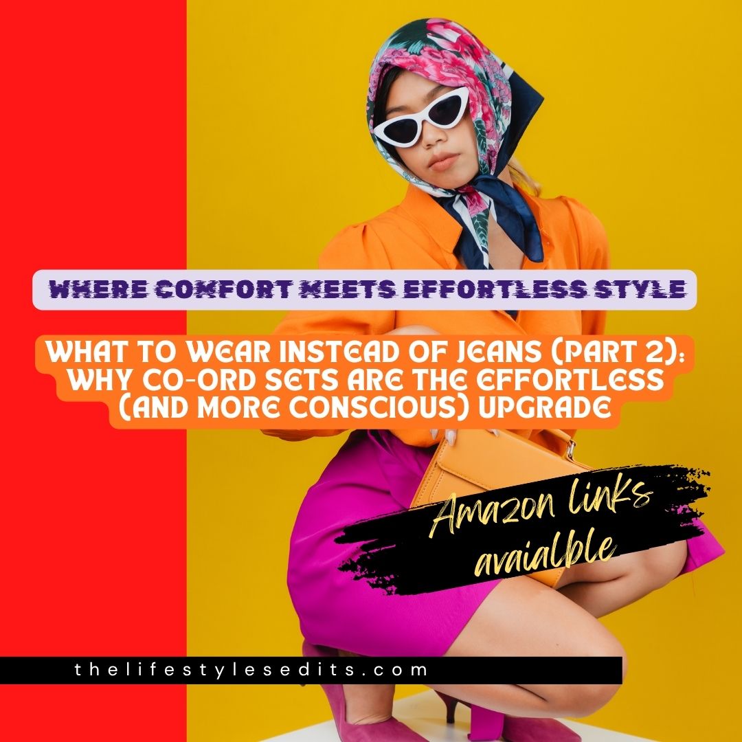 ✨ What to Wear Instead of Jeans (Part 2): Why Co-Ord Sets Are the Effortless (and More Conscious) Upgrade