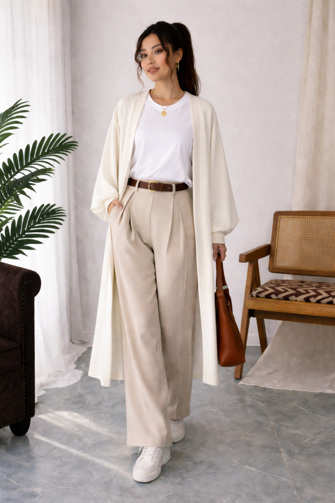 7 ways to style a basic white t-shirt