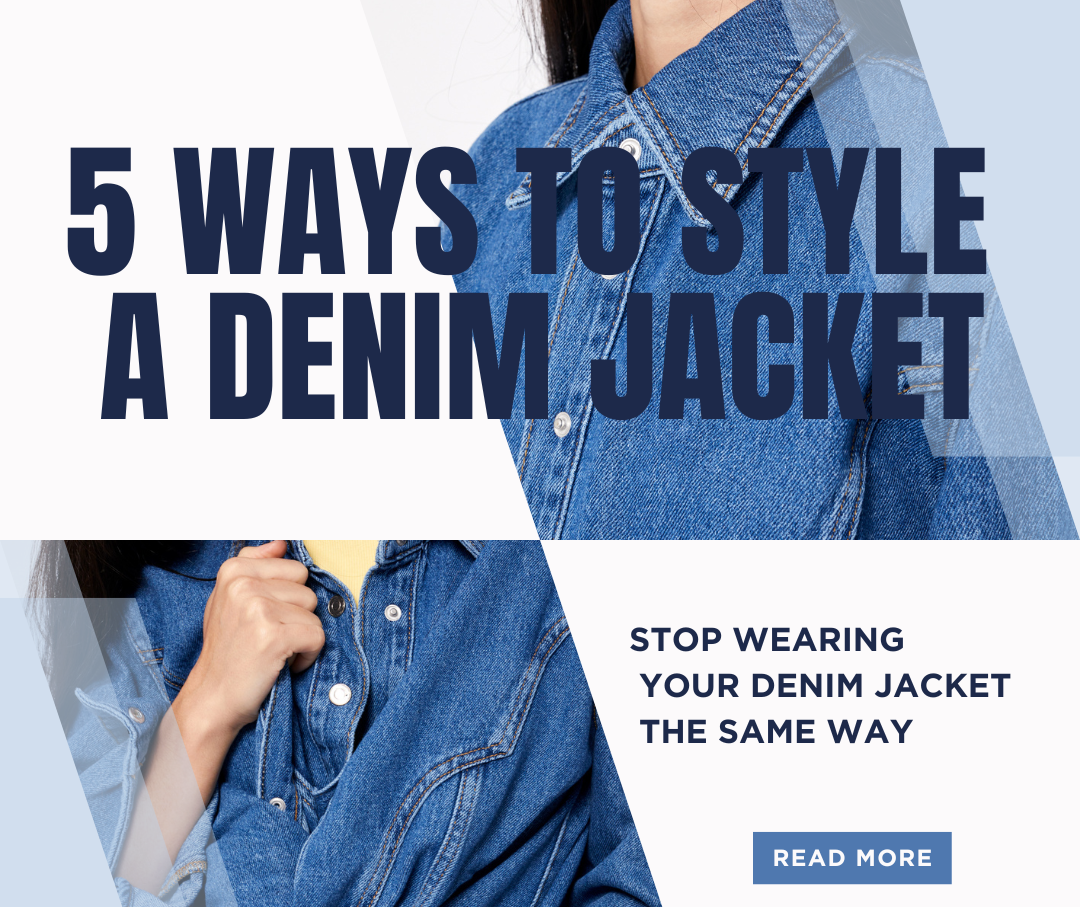 How to Style One Denim Jacket in 5 Different Ways