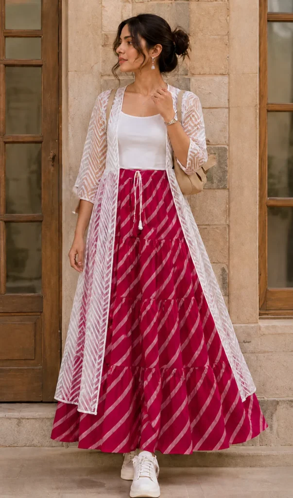 5 Ways to Style an Ethnic Skirt: From Casual Days to Festive Nights